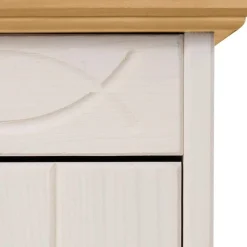 Clearance Stauraumvitrine Regine Küchenkommode|Massivholz Kommoden