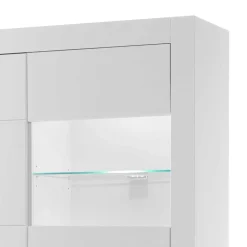 Outlet Stauraumvitrine Triango Wohnzimmerschrank|Vitrinenschrank