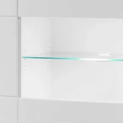 Outlet Stauraumvitrine Triango Wohnzimmerschrank|Vitrinenschrank