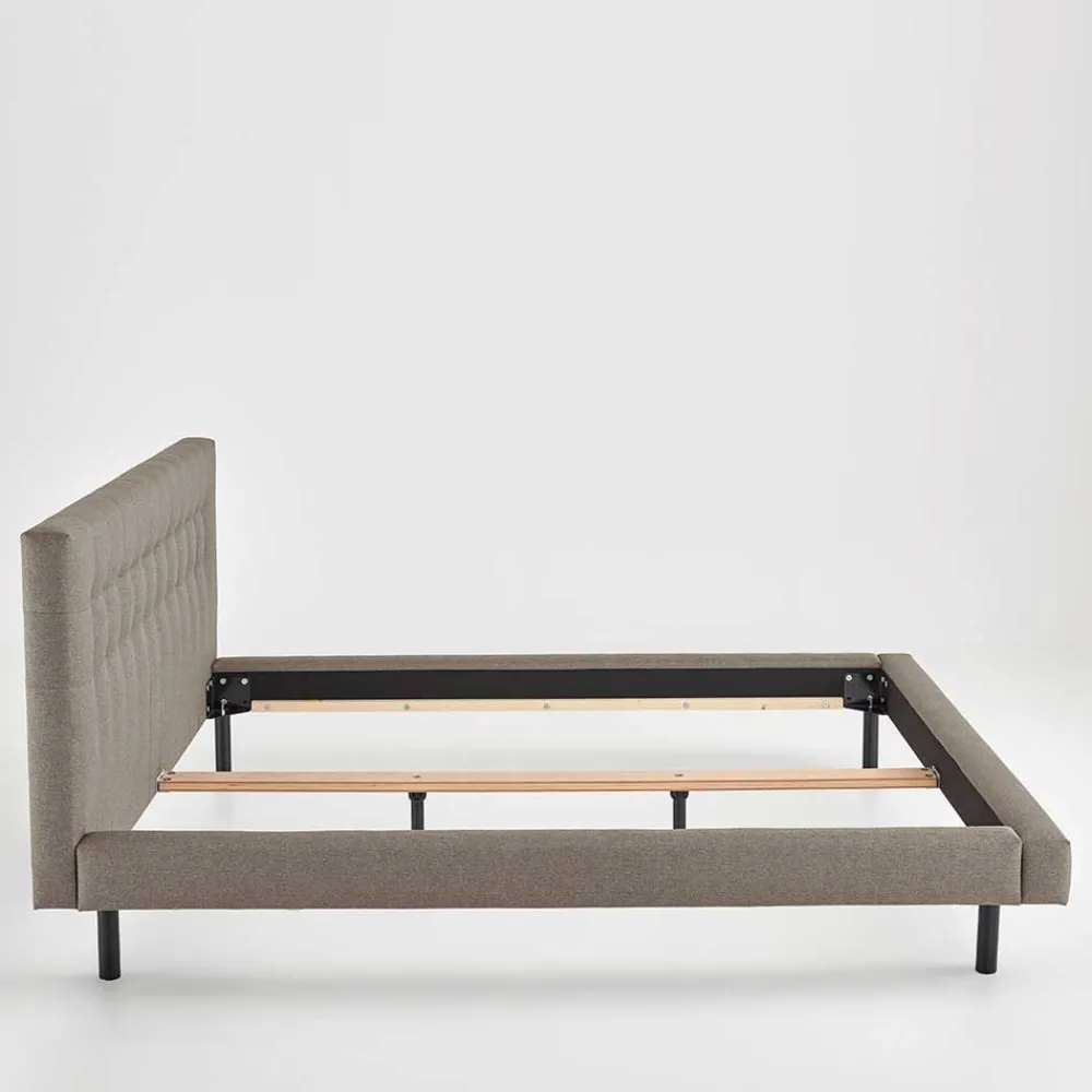 New Stoffbett 140x200 cm Funiak Polsterbetten