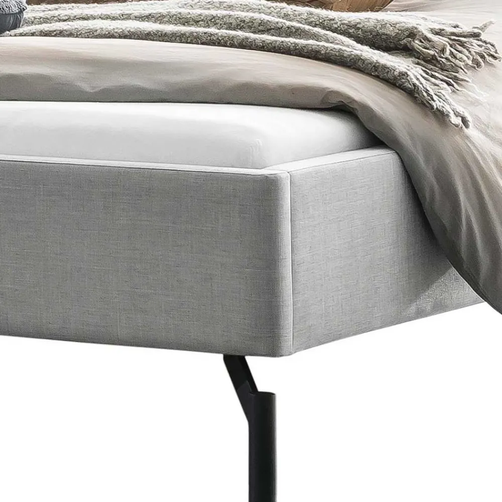 Discount Stoffbett 140x200 cm Jaclyn Polsterbetten