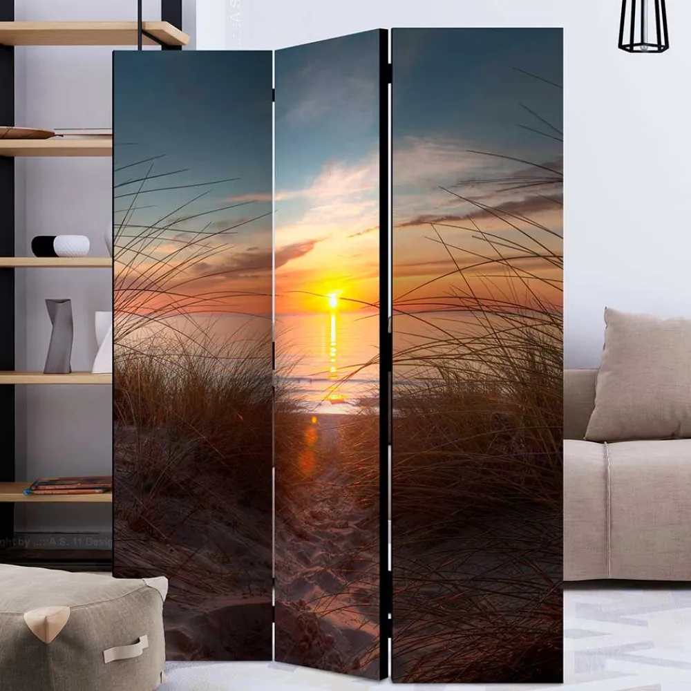 Strandmotiv Paravent Zandraca*Pharao24 Clearance