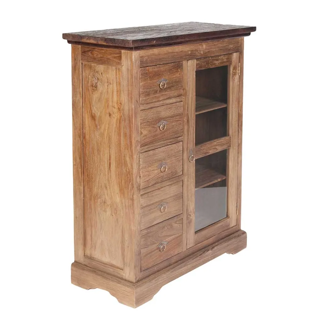 Teak Brotschrank Goyas*Pharao24 New