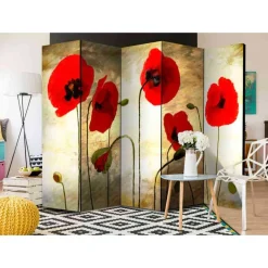 Online 5-teiliger Paravent Rikono Paravents|Raumteiler