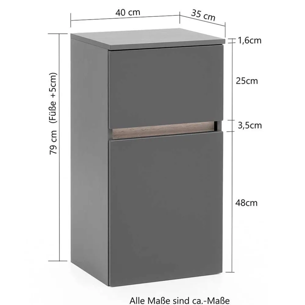 5-teiliges Badmöbelset Kropenia*Pharao24 Best