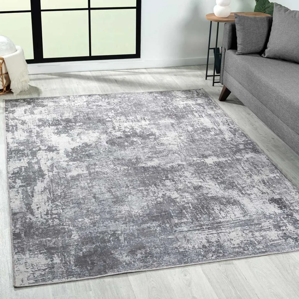 Online Teppich Grau Blau Nathan Teppiche