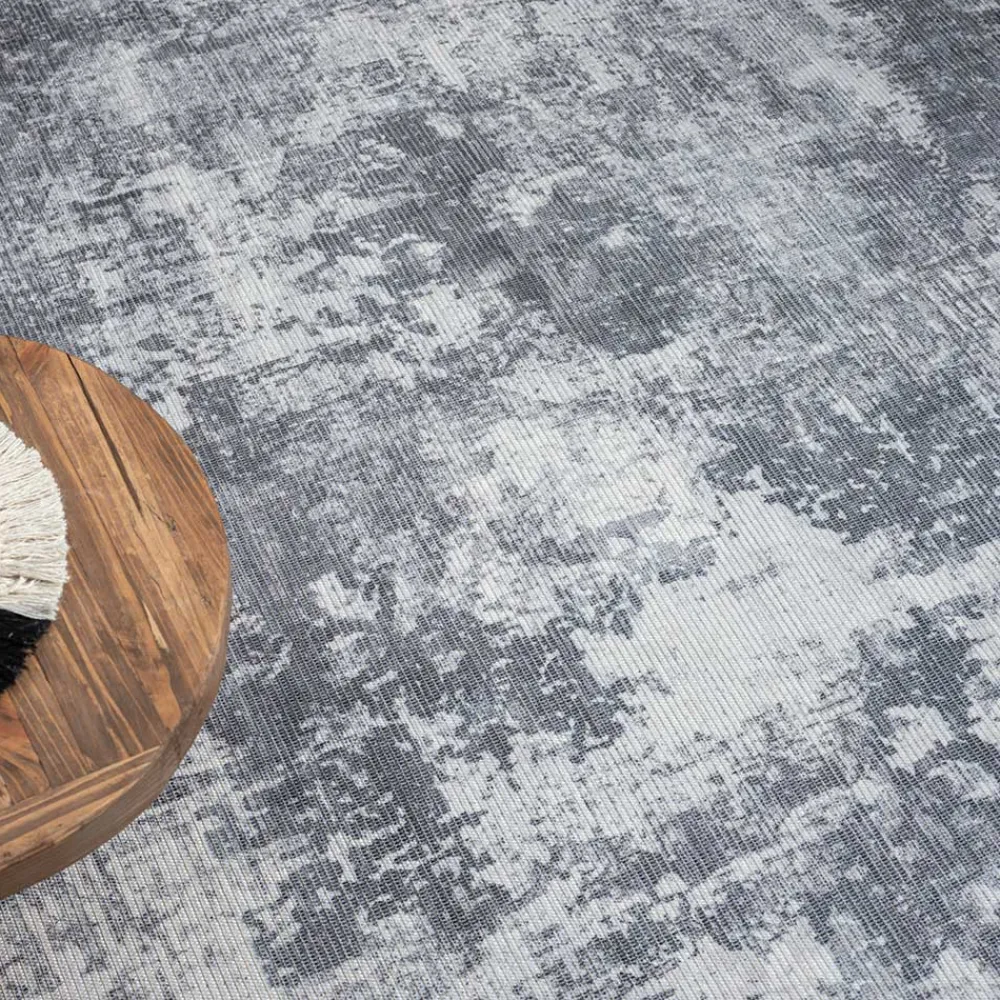 Online Teppich Grau Blau Nathan Teppiche