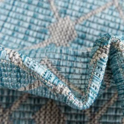 Online Teppich Türkis Andrina Teppiche