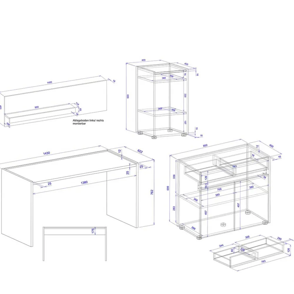 Sale Tiny Office Möbel Uzniana Büromöbel Sets