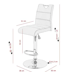 Discount Tresenstühle Velverana Barhocker