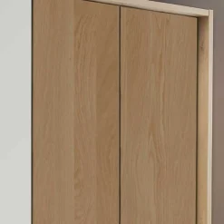 Hot 5-türiger Kleiderschrank Veyfas Massivholz Kleiderschränke