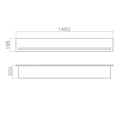 Outlet TV Anbauwand Craiova Wohnwand 350 Cm