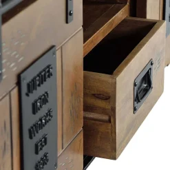 Hot TV Board Ailunaro Massivholz Tv Möbel