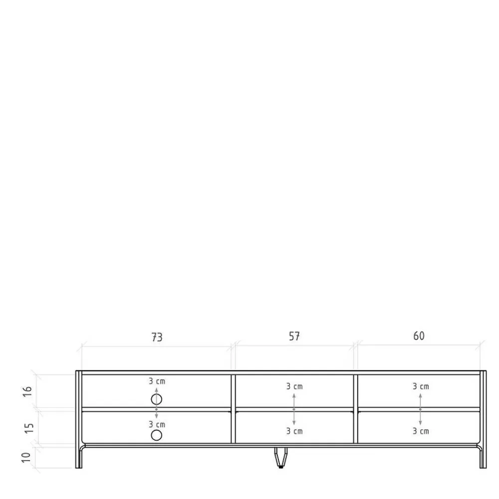 Hot TV Board Koropi Fernsehkommoden|Massivholz Tv Möbel