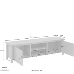 TV Board Lysiena*Pharao24 Outlet