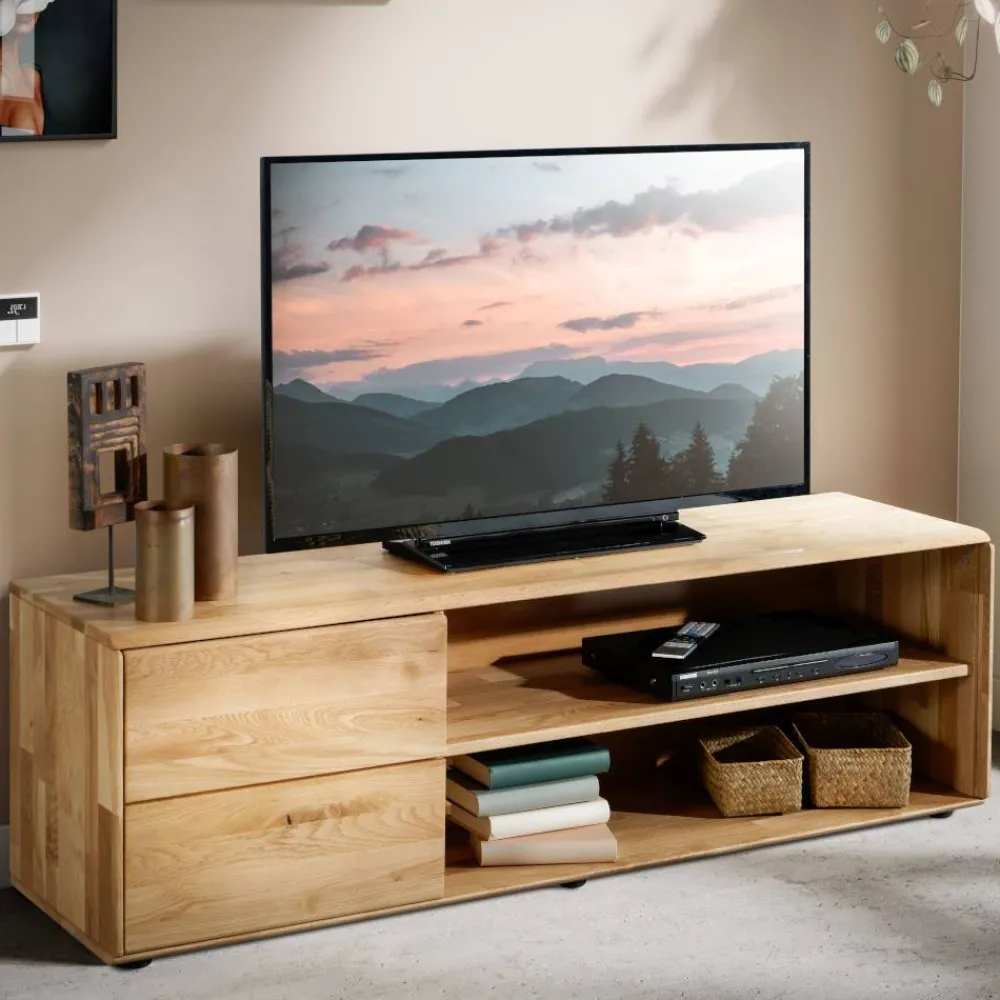 Best TV Board Pluto Massivholz Tv Möbel|Fernsehkommoden