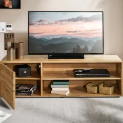 Best TV Board Pluto Massivholz Tv Möbel|Fernsehkommoden