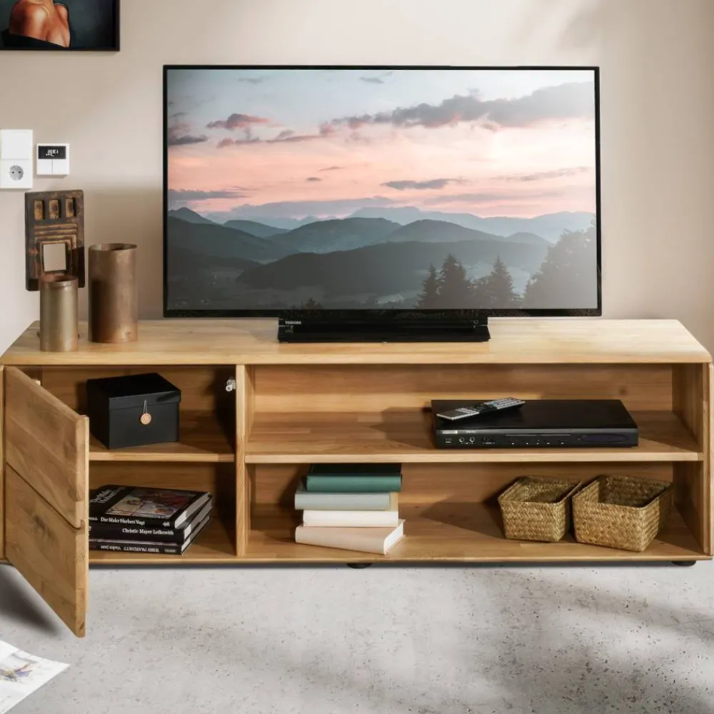 Best TV Board Pluto Massivholz Tv Möbel|Fernsehkommoden