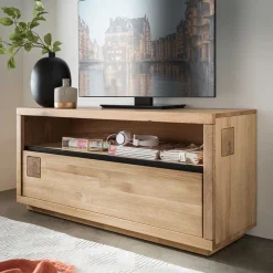 Online TV Board Shailina Massivholz Tv Möbel|Fernsehtische
