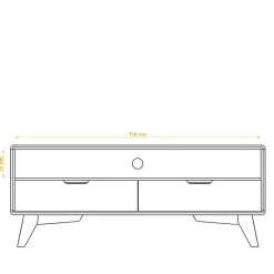 TV Board Triancova Fernsehkommoden