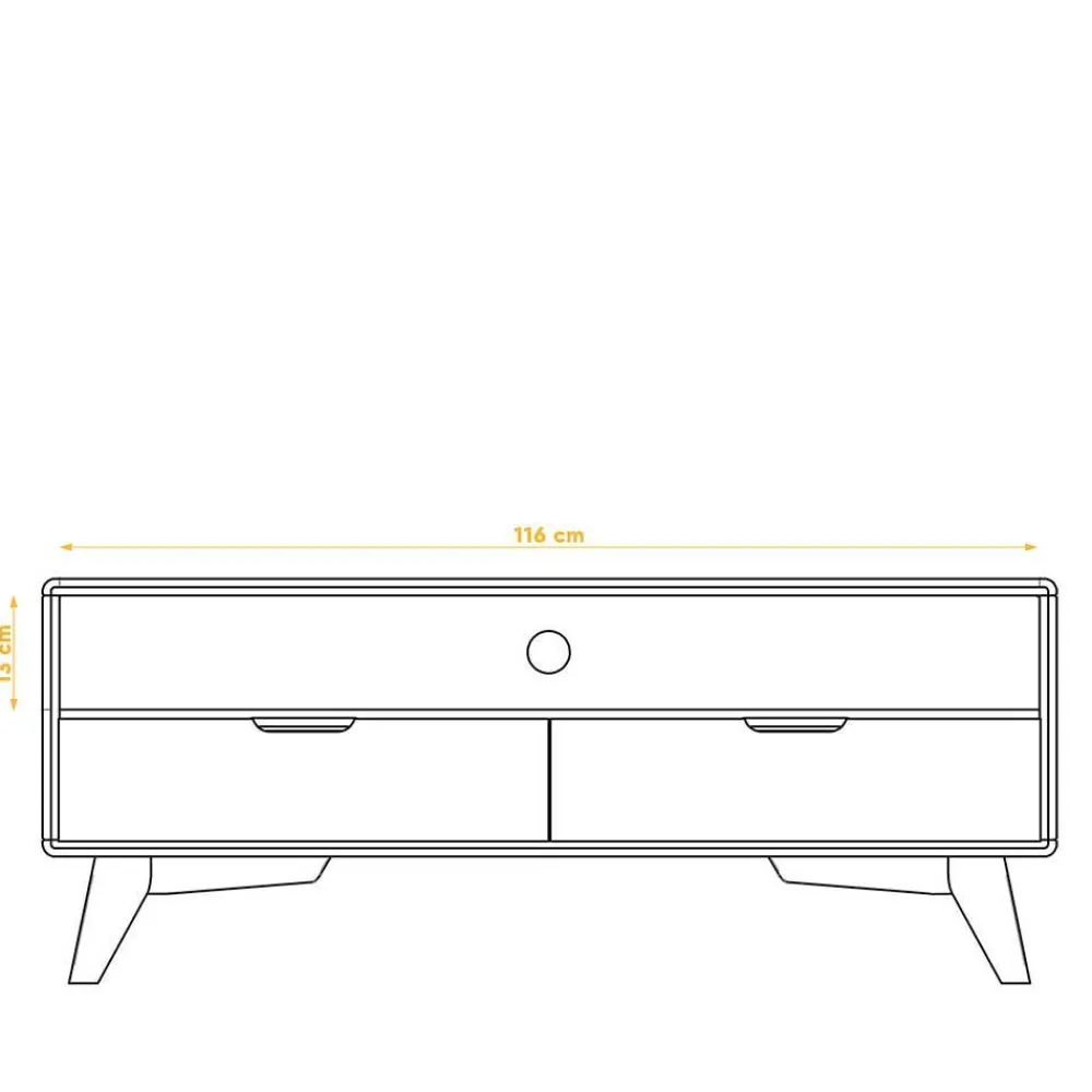 TV Board Triancova Fernsehkommoden