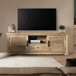 TV Board Valancio Massivholz Tv Möbel