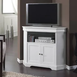 New TV Eckschrank Giralva Fernsehtische|Massivholz Kommoden