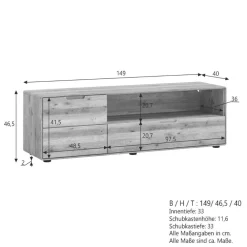 TV Lowboard Amra*Pharao24