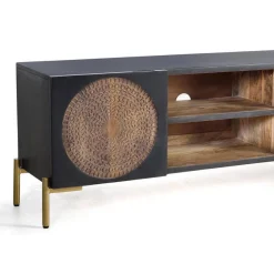 Hot TV Lowboard Baptus Massivholz Tv Möbel