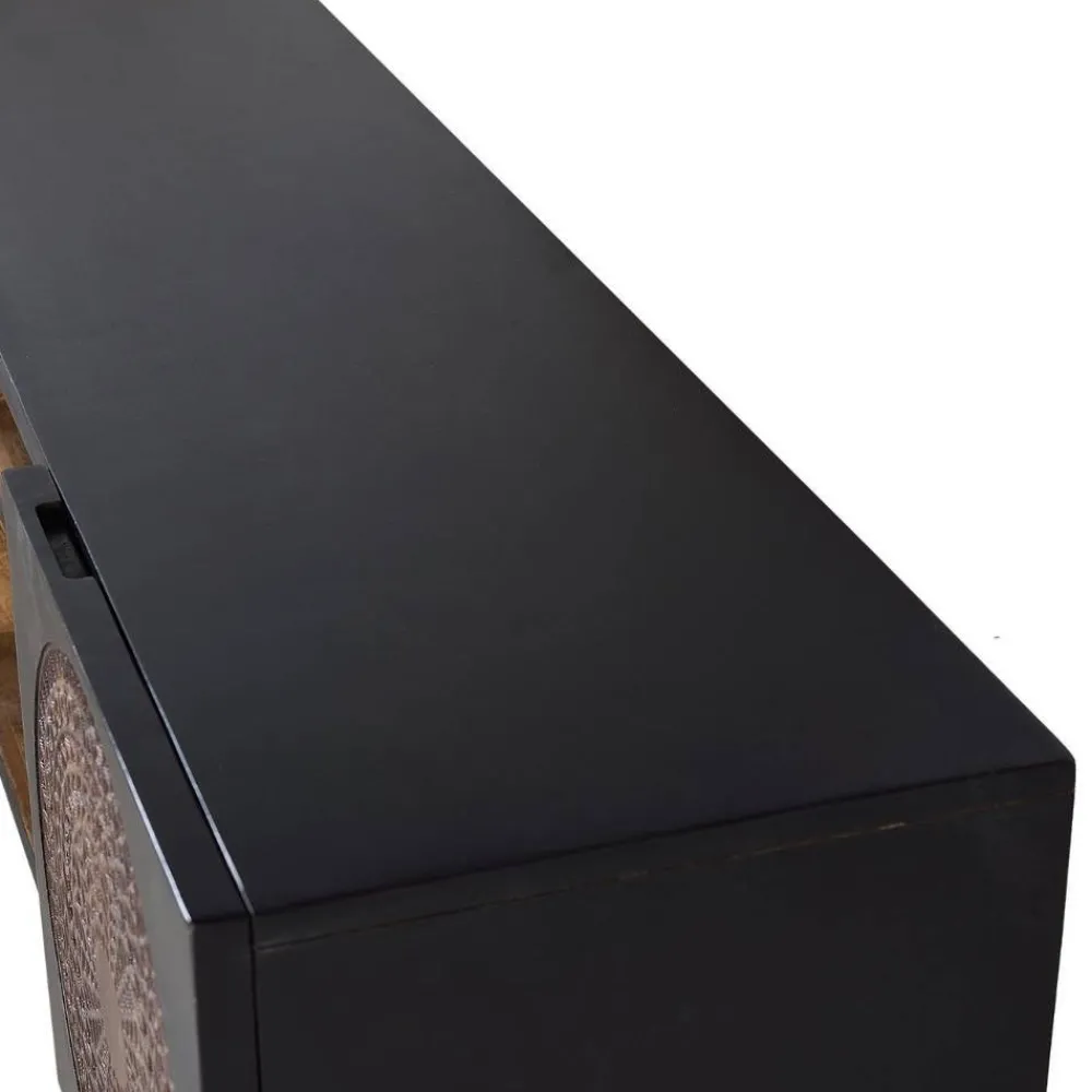 Hot TV Lowboard Baptus Massivholz Tv Möbel