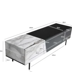 TV Lowboard Cempino*Pharao24 New
