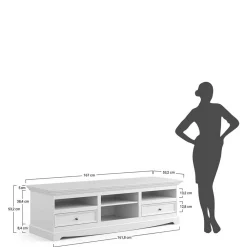 TV Lowboard Corao*Pharao24 Hot