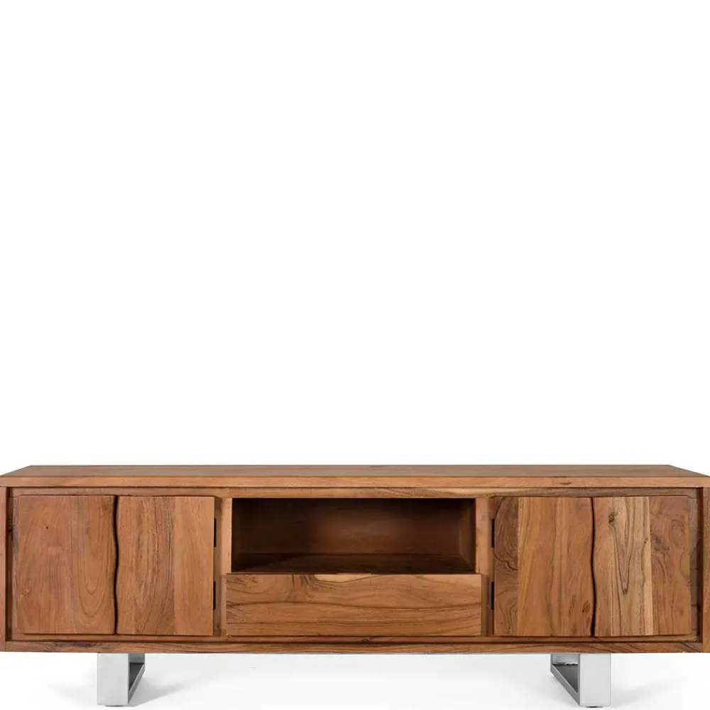 Hot TV Lowboard Ectria Massivholz Tv Möbel