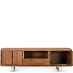 Hot TV Lowboard Ectria Massivholz Tv Möbel