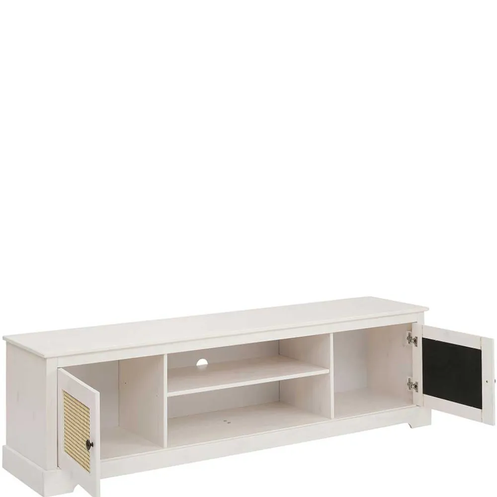 Discount TV Lowboard Halnien Massivholz Tv Möbel