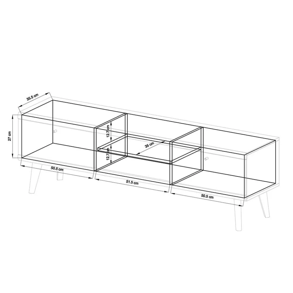 TV Lowboard Levanca*Pharao24 Discount