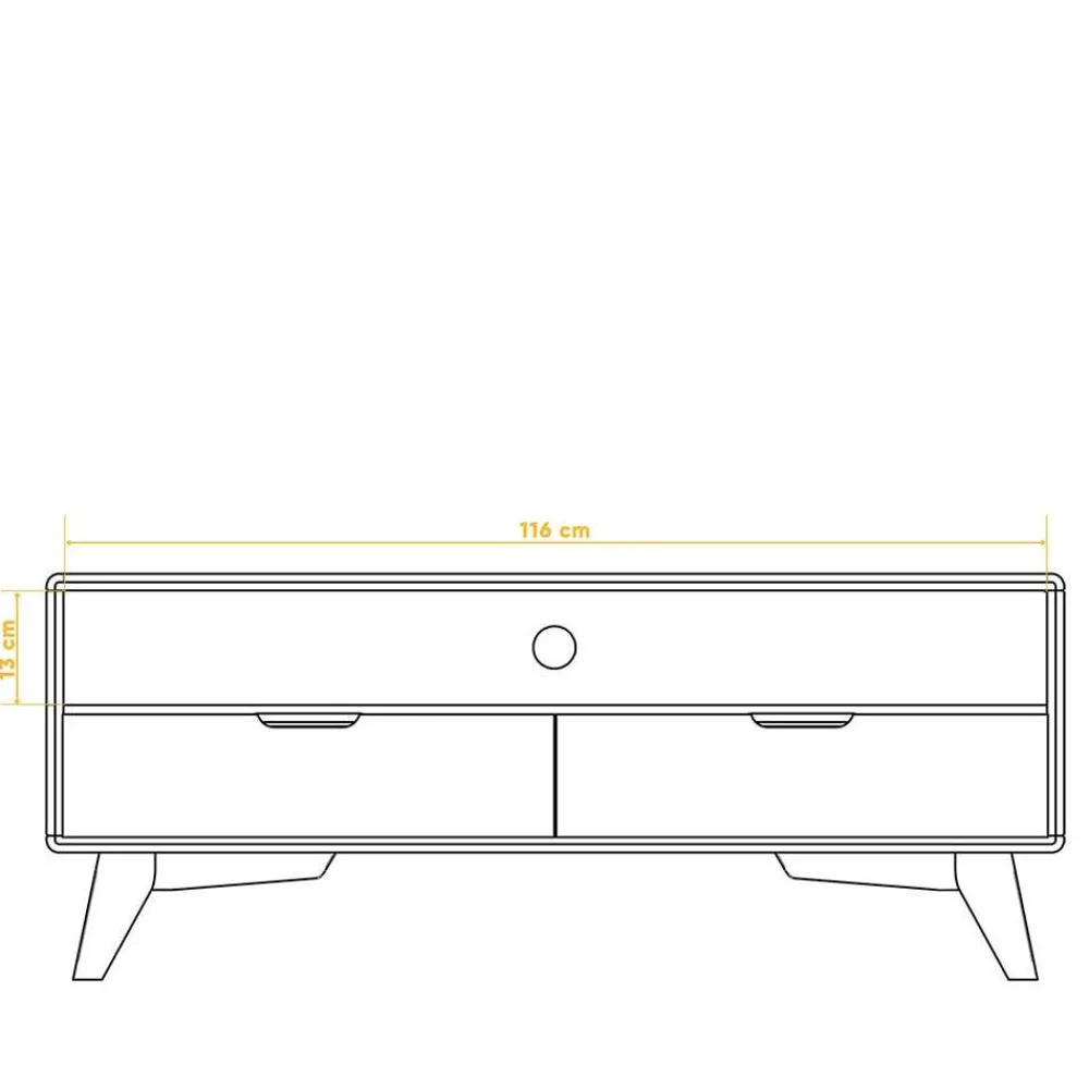 Online TV Lowboard Stenov Fernsehkommoden|Massivholz Tv Möbel
