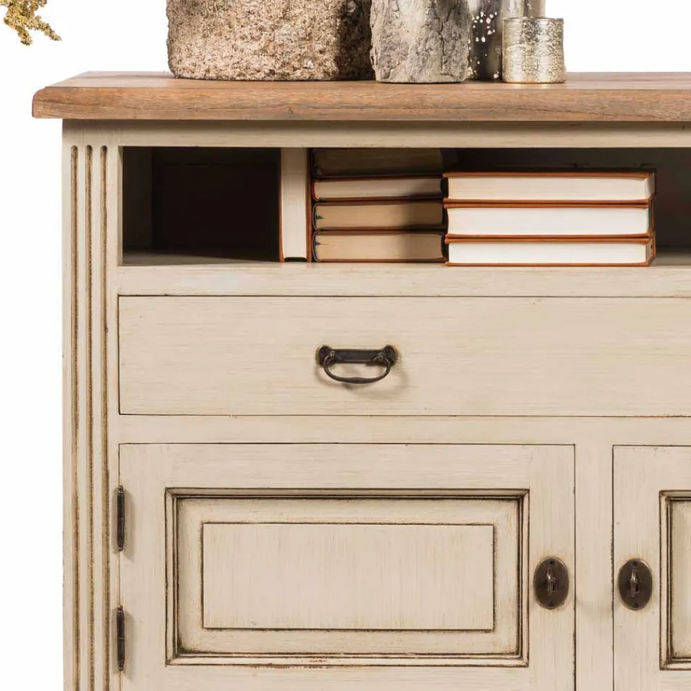 Discount TV Schrank Irons Massivholz Tv Möbel