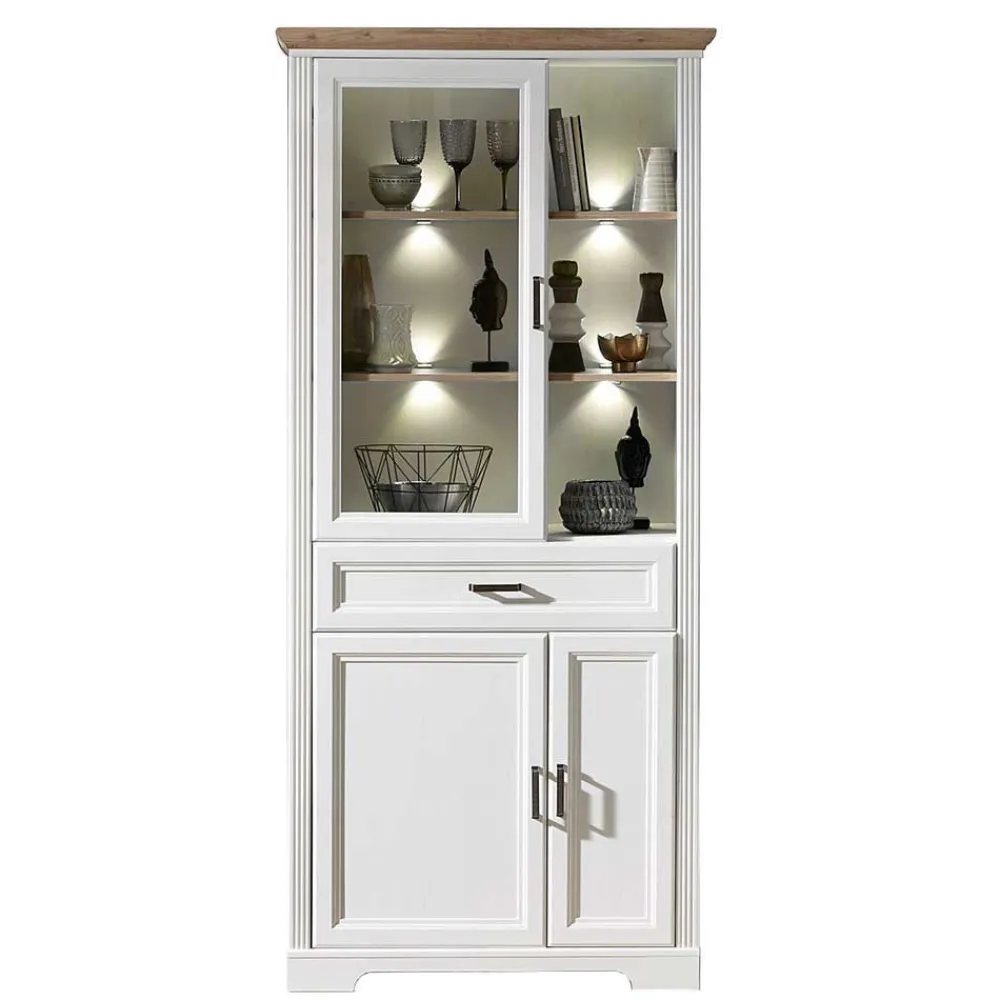 Best TV Schrankwand Vronata Wohnwand 300 Cm