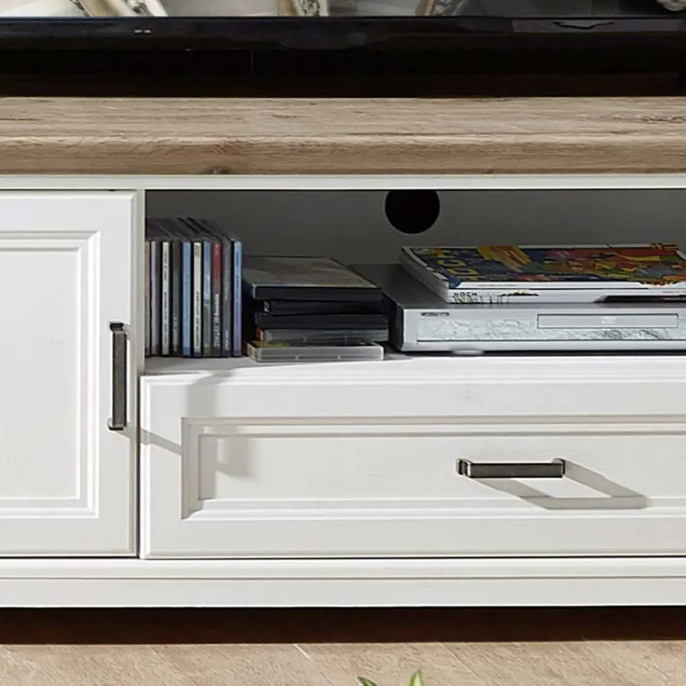 Best TV Schrankwand Vronata Wohnwand 300 Cm