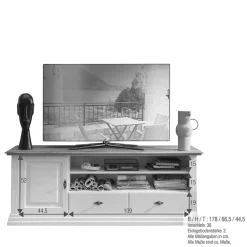 New TV Sideboard Greeks Massivholz Tv Möbel|Fernsehtische