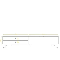 Online TV Sideboard Stenov Massivholz Tv Möbel|Fernsehtische