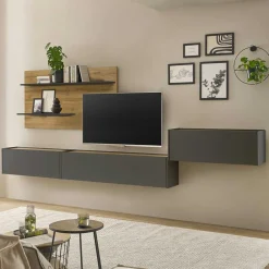 TV und Home Office Wohnwand Uzniana*Pharao24 Clearance