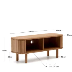 TV Unterschrank Retro Titus Fernsehtische|Lowboards