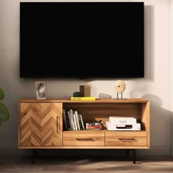 Hot TV Unterschrank Yalley Massivholz Tv Möbel