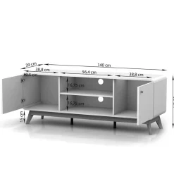 Sale TV Unterschrank Zedias Fernsehtische|Lowboards