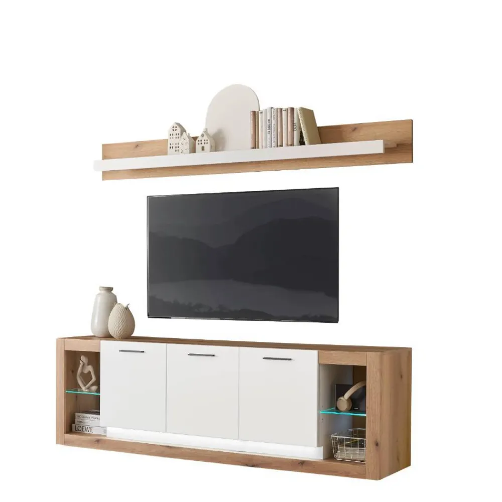 TV Wohnwand Asprecca Moderne Wohnwände