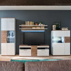 Hot TV Wohnwand Gazino Moderne Wohnwände|Wohnwand 350 Cm