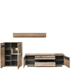 New TV Wohnwand Griffin Moderne Wohnwände|Wohnwand 300 Cm