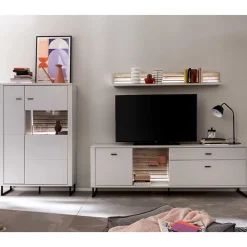 Best TV Wohnwand Polar Moderne Wohnwände|Wohnwand 300 Cm